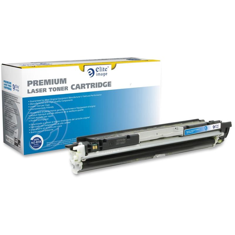 Elite Image Remanufactured Yellow Toner Cartridge Replacement For HP 130A, CF352A MPN:76129