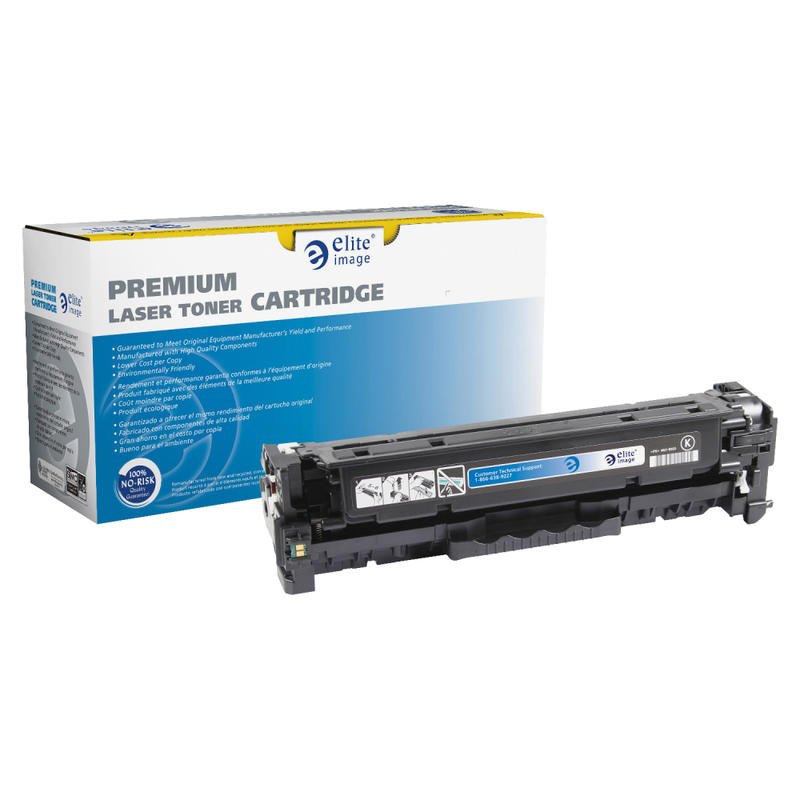 Elite Image Remanufactured Black Toner Cartridge Replacement For HP 312A, CF380A, ELI76131 MPN:76131