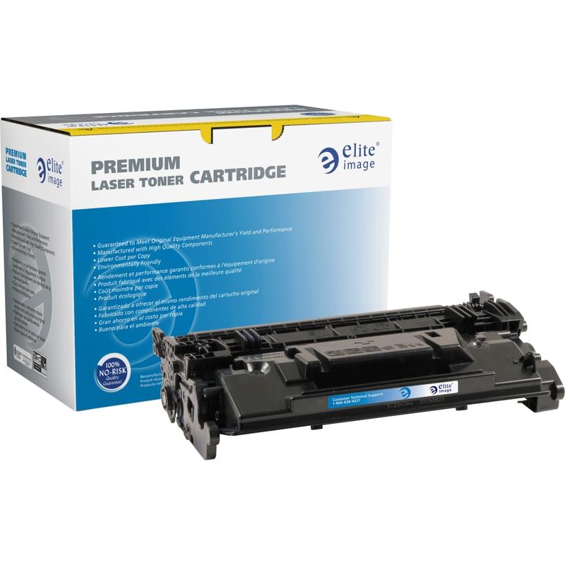 Elite Image Remanufactured Black Toner Cartridge Replacement For HP 87A, CF287A MPN:76263