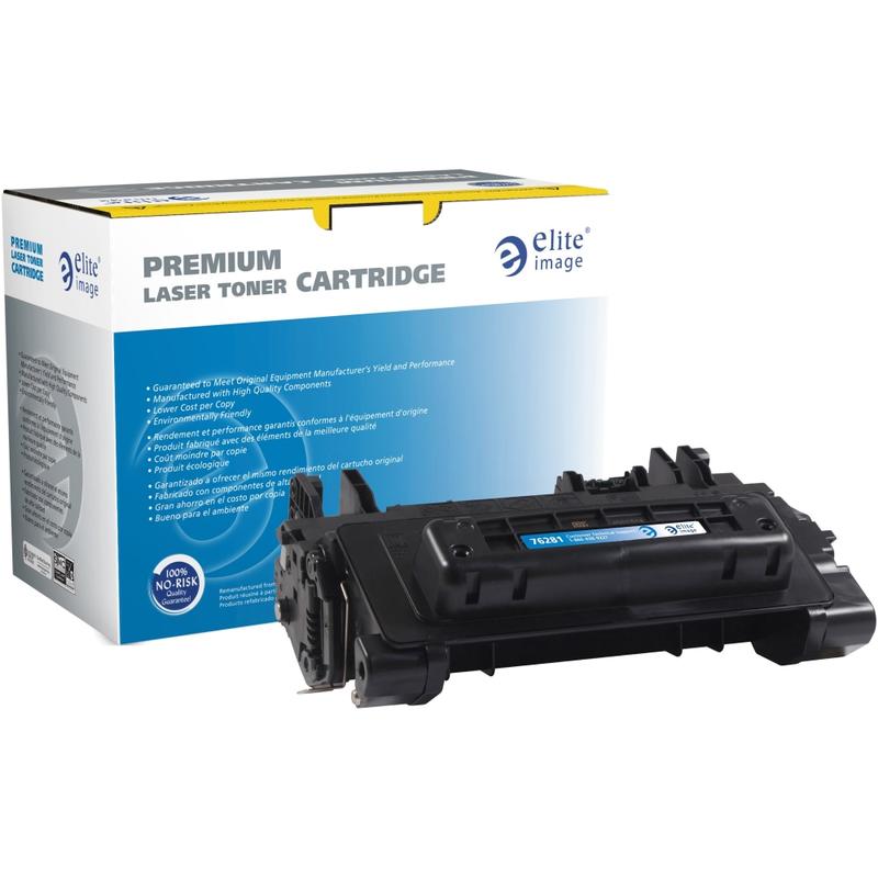 Elite Image Remanufactured Black Extra-High Yield Toner Cartridge Replacement For HP 81A, CF281A MPN:76281