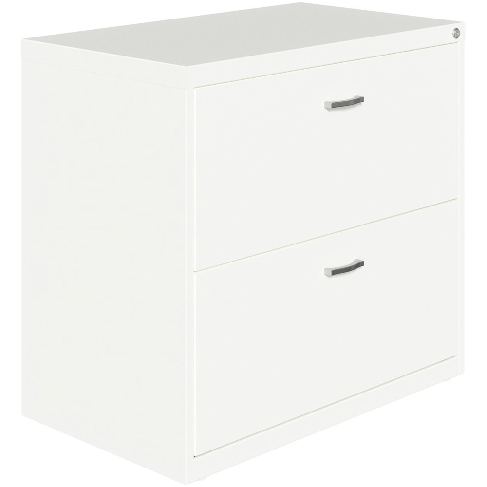 NuSparc 30inW Lateral File 2-Drawer w/ Arc Pull, White, 1 Each MPN:LF218AAWE