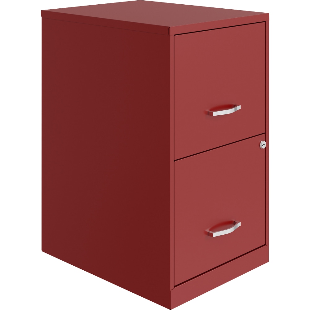 NuSparc 18inD 2-Drawer Lateral File Cabinet, Red MPN:VF218AARD