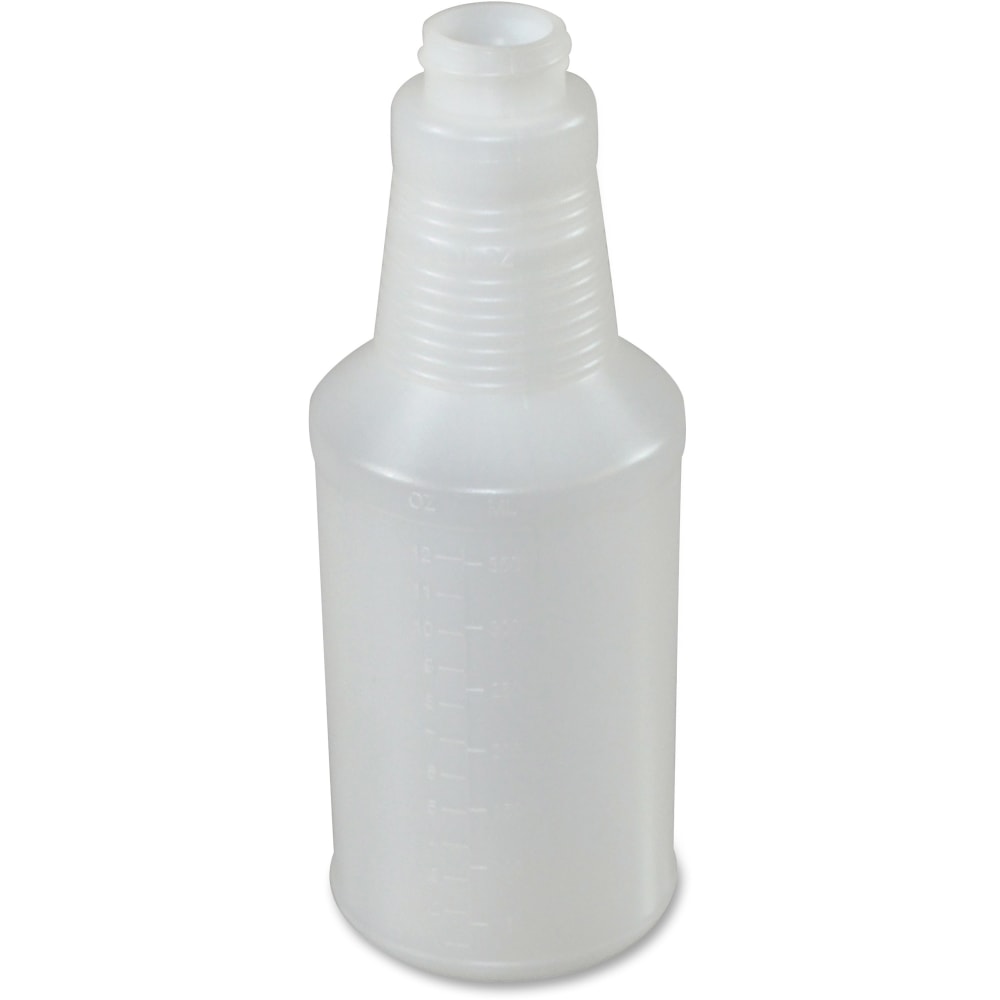 Genuine Joe Plastic Bottle with Graduations - Suitable For Cleaning - Graduated - 24 / Carton - Translucent (Min Order Qty 4) MPN:85153