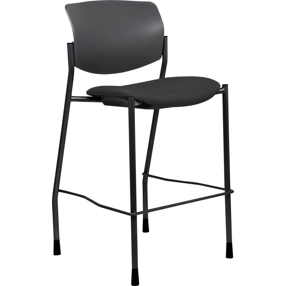 Lorell Contemporary Task Stool, Black Seat/Black Frame, Quantity: 1 MPN:83119