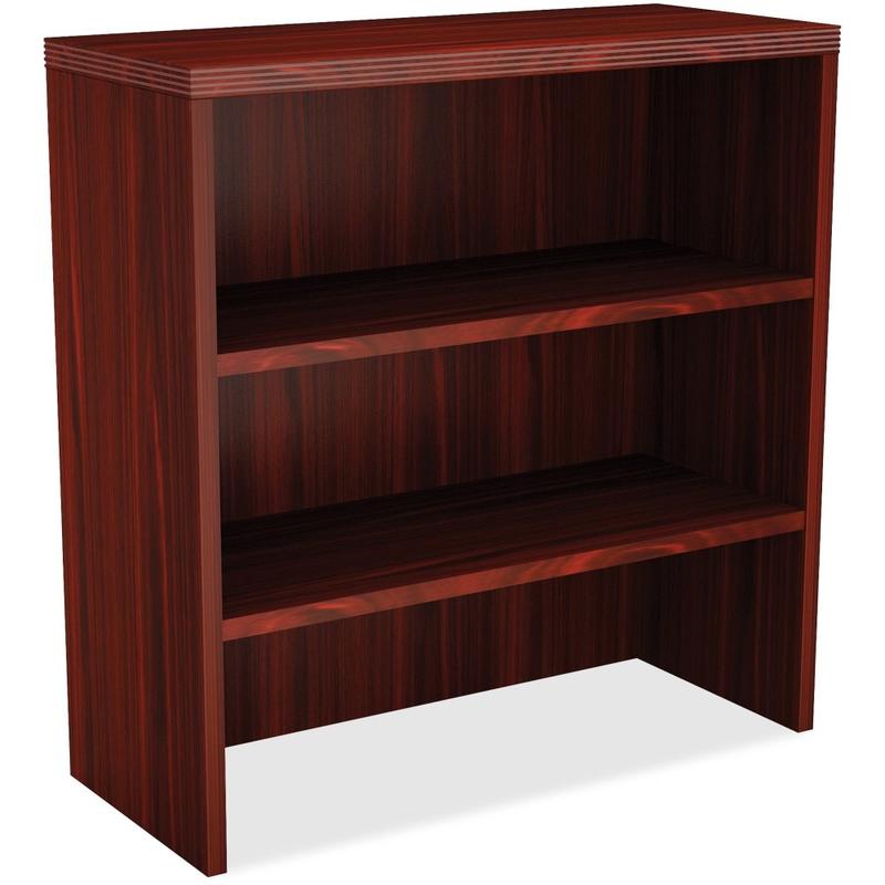 Lorell Chateau Series Stack-On Bookcase, Mahogany MPN:34351