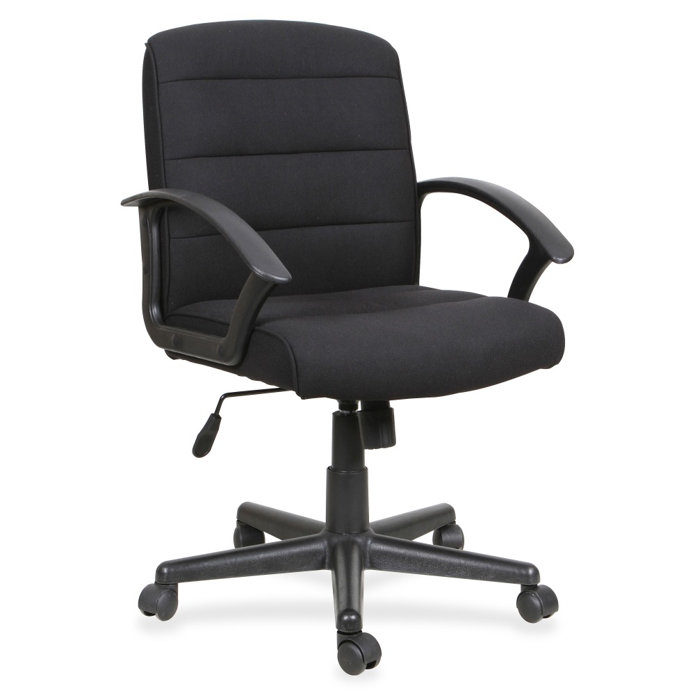 Lorell Soho Fabric Task Chair, Black MPN:83306