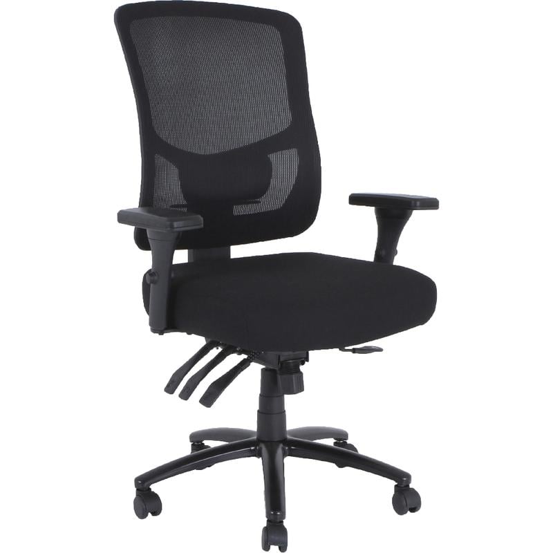 Lorell Big & Tall High-Back Mesh Chair, Black MPN:LLR40210