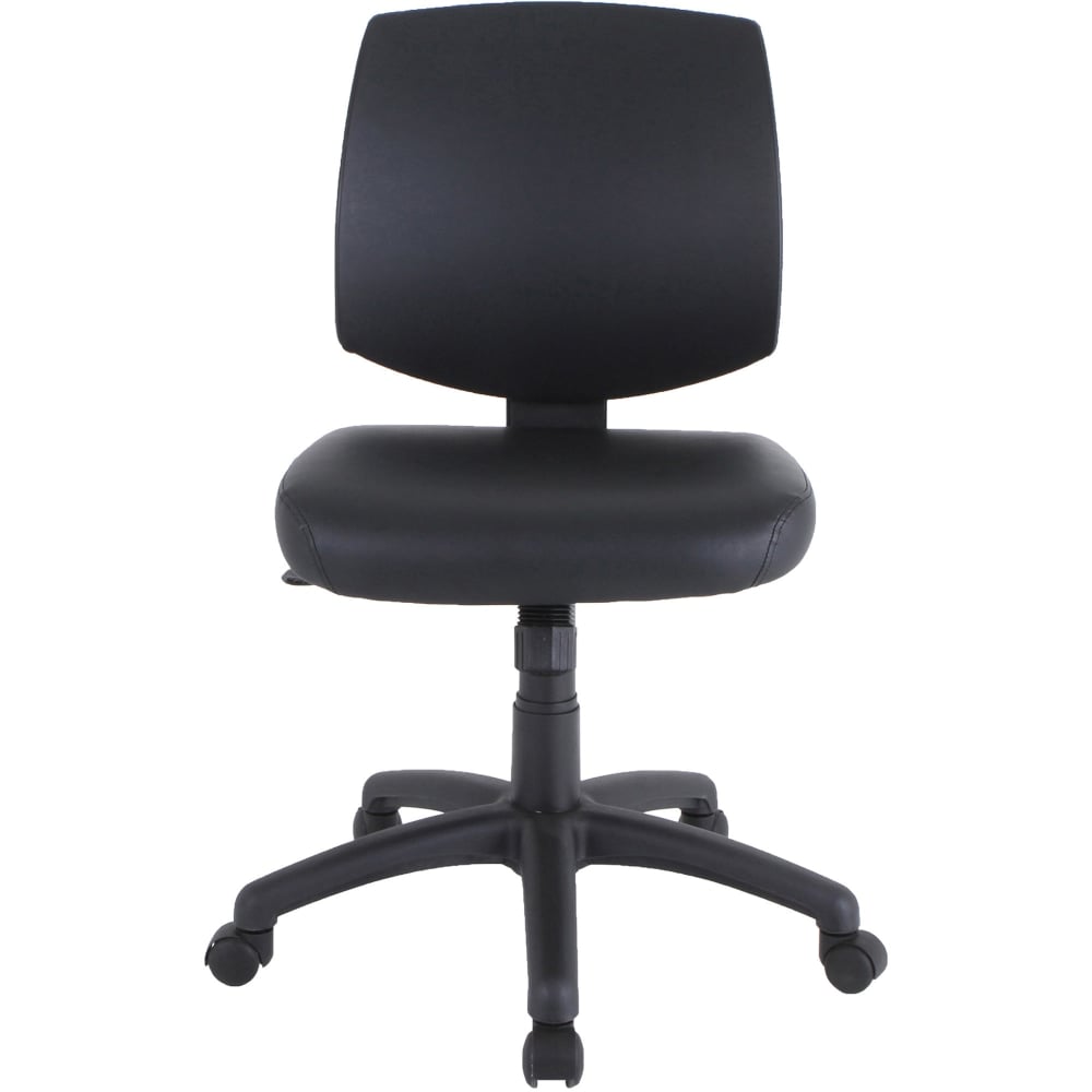 Lorell PVC Task Chair, Black MPN:LLR84877