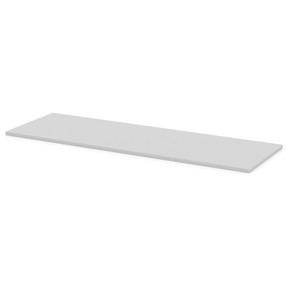 Lorell Width-Adjustable Training Table Top, 72in x 24in, Gray MPN:LLR62598