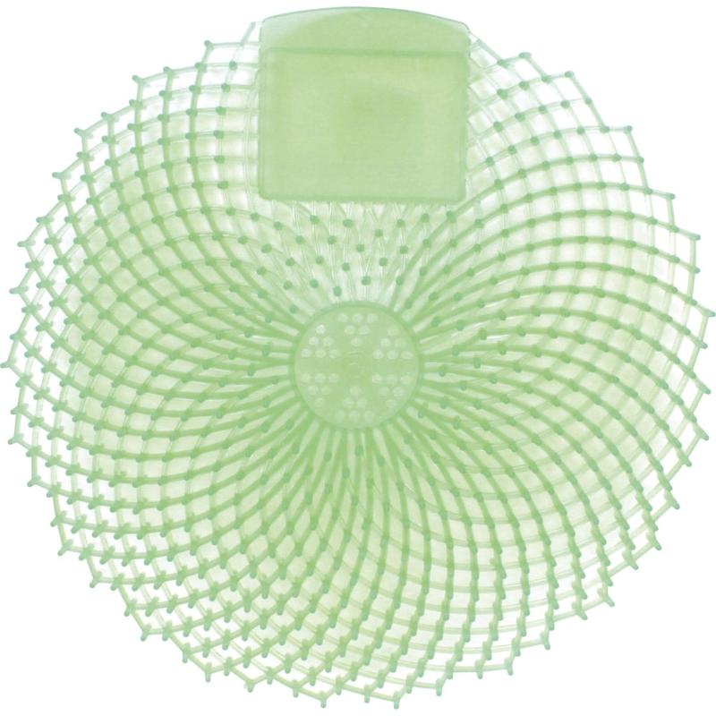 Genuine Joe Eclipse Anti-Splash Deodorizing Urinal Screen - Anti-splash - 1 Dozen - Green (Min Order Qty 2) MPN:85155