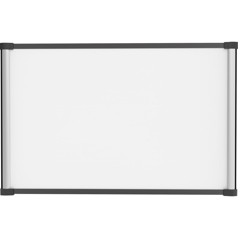 Lorell Magnetic Dry-Erase Whiteboard, 24in x 36in, Steel Frame With Silver Finish (Min Order Qty 2) MPN:52511