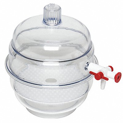 Desiccator Vacuum Clear Space Saver MPN:F42012-0000