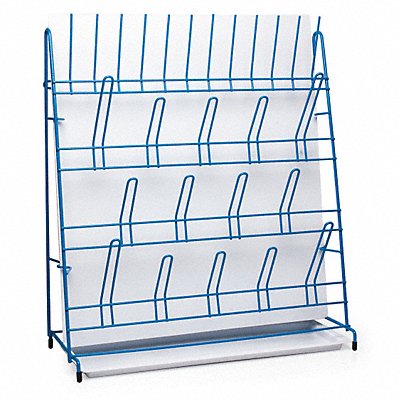 Lab Rack Drain 19X16.75X6.5 Poly Blue MPN:H18805-0000