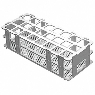 Test Tube Rack No-Wire 25mm White MPN:F18745-0003