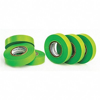 Masking Tape 1/2 W 15 yd L Green PK6 MPN:F13482-0050