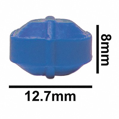 STIR BAR PTFE OCTAGON BLUE 1/2X5/16 MPN:F37109-0003