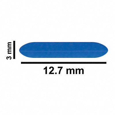 STIR BAR TFN FLEA MICRO BLUE 12.7X3MM MPN:F37121-0027