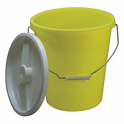 Pail Polyethylene Yellow MPN:F16772-0000