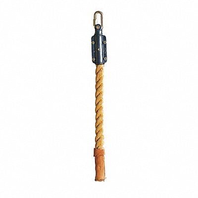 Climbing Rope with Leather Boot 24 Ft MPN:CR200-1000