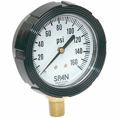 D7963 Pressure Gauge 0 to 160 psi 2-1/2In MPN:LFS-210-160-G-KEMX
