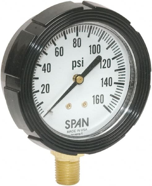 Pressure Gauge: 3-1/2