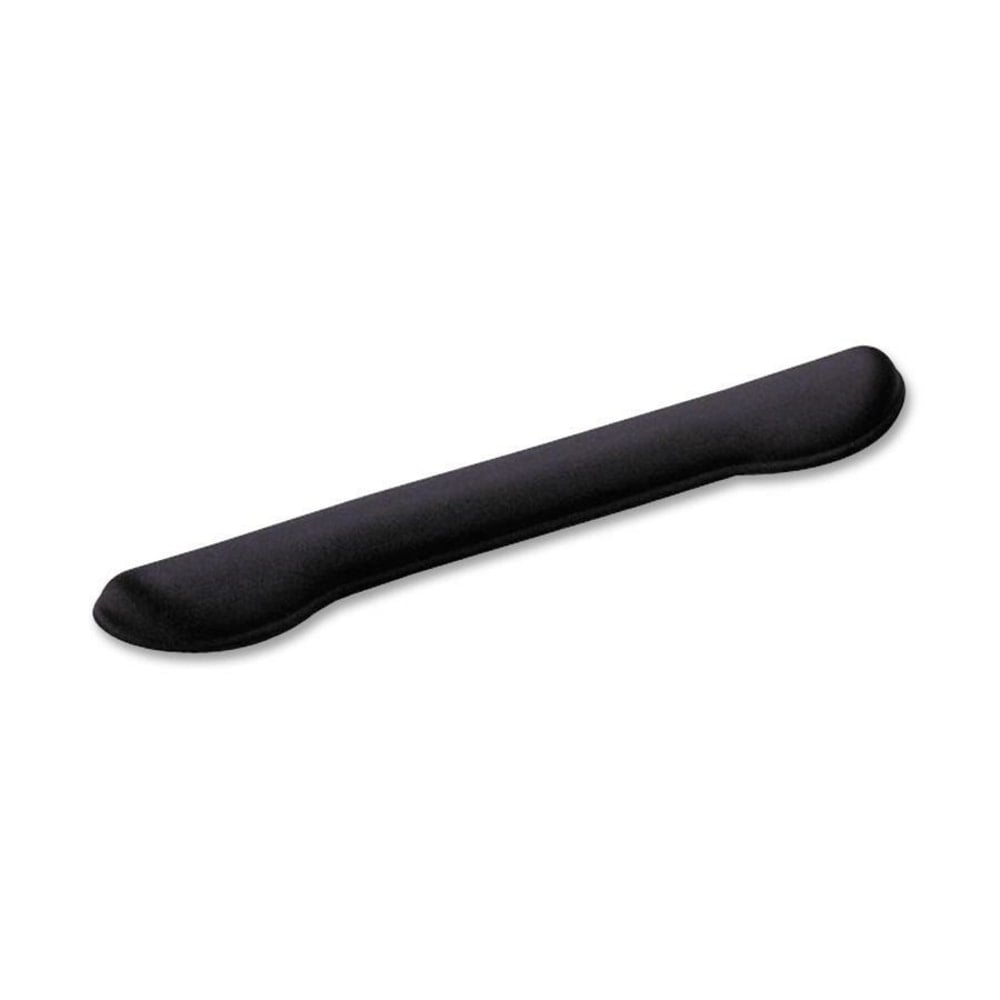 Compucessory Fabric-covered Gel Wrist Rest - 18in x 3in x 1in Dimension - Black - Gel, Rubber - Stain Resistant - 1 Pack (Min Order Qty 3) MPN:23719