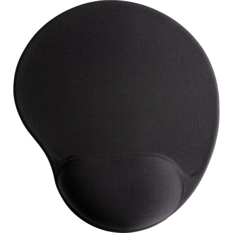 Compucessory Gel Mouse Pad, 9in x 10in x 1in, Black, CCS55151 (Min Order Qty 4) MPN:55151
