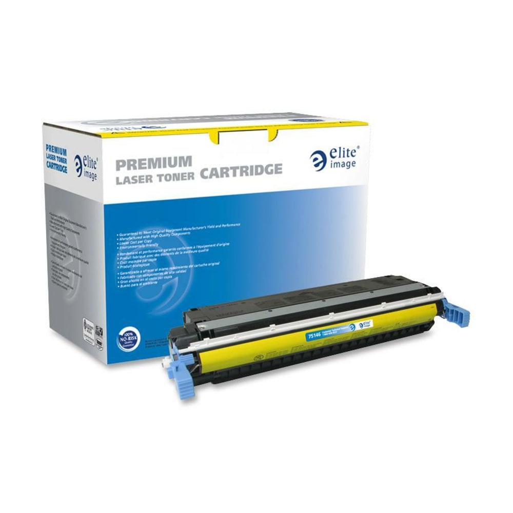 Elite Image Remanufactured Yellow Toner Cartridge Replacement For HP 645A, C9732A, ELI75146 MPN:75146