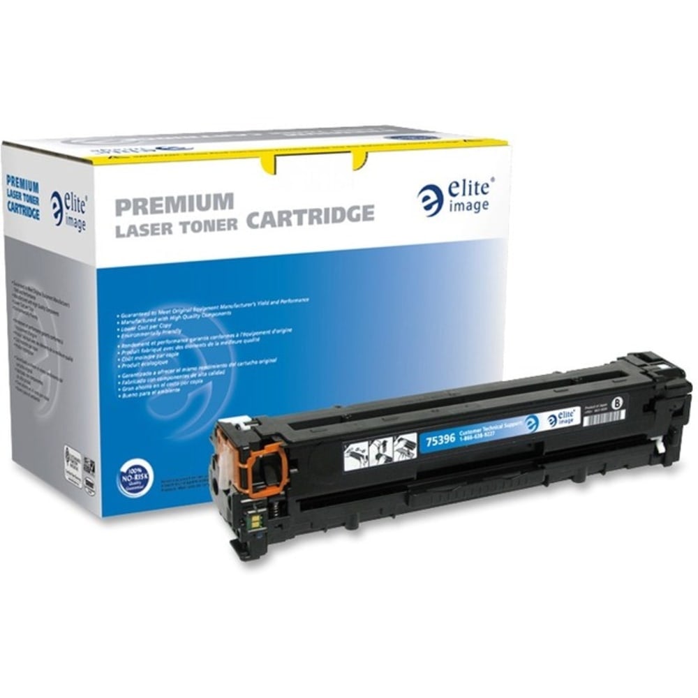 Elite Image Remanufactured Black Toner Cartridge Replacement For HP 125A, CB540A (Min Order Qty 2) MPN:75396