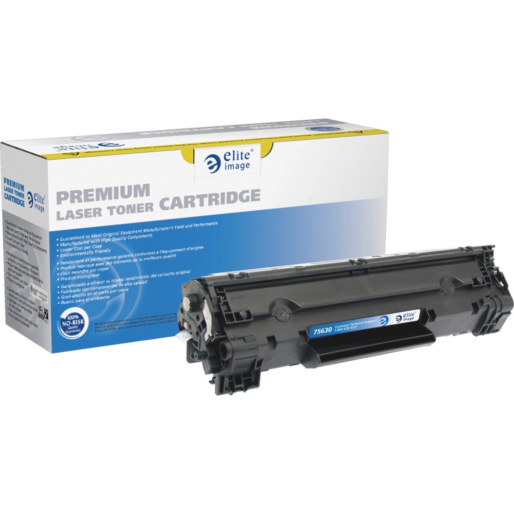 Elite Image Remanufactured Black Ultra-High Yield Toner Cartridge Replacement For HP 85A, CE285A MPN:75630