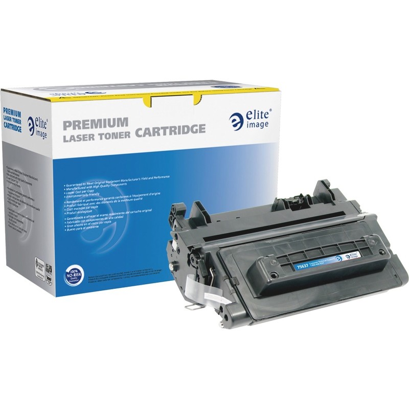 Elite Image Remanufactured Black MICR Toner Cartridge Replacement For HP 90A, CE390A MPN:75637