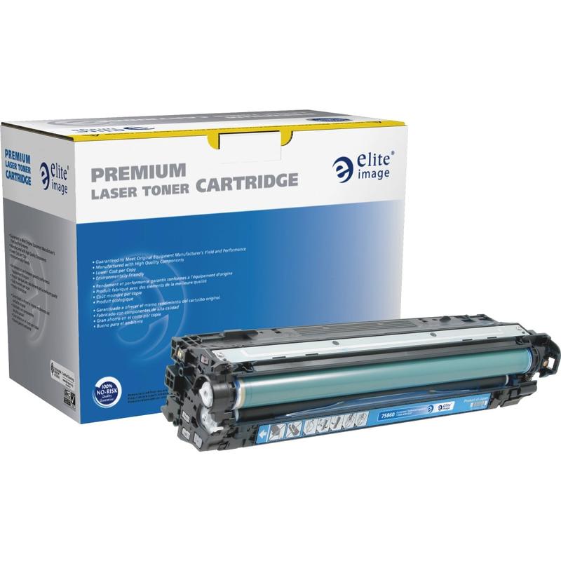 Elite Image Remanufactured Cyan Toner Cartridge Replacement For HP 307A, CE741A MPN:75860