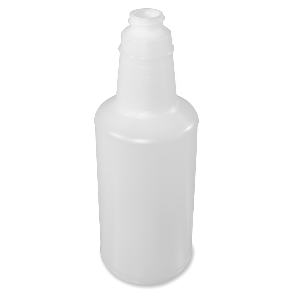 Genuine Joe 32 oz. Plastic Bottle with Graduations - 1 Each - Translucent - Plastic (Min Order Qty 84) MPN:85100