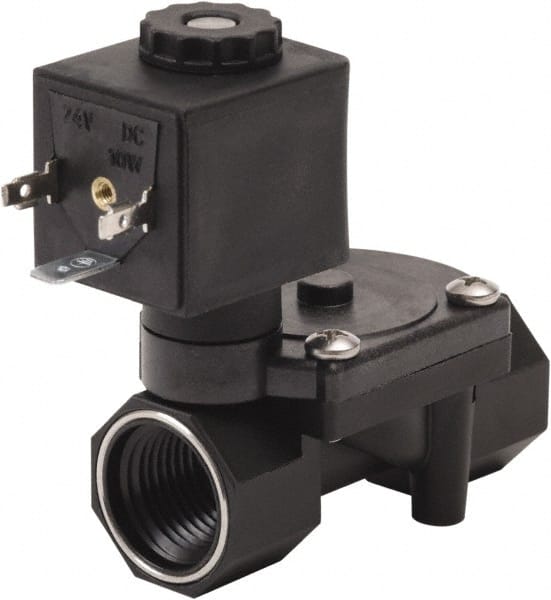 Solenoid Valve: 2-Way & 2-Position, 1/4