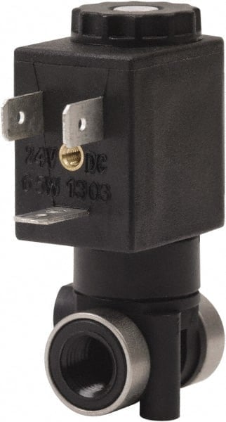 Solenoid Valve: 3-Way & 2-Position, 1/8