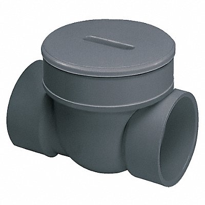 Backwater Valve 2 in PVC 120 Deg F MPN:S275P