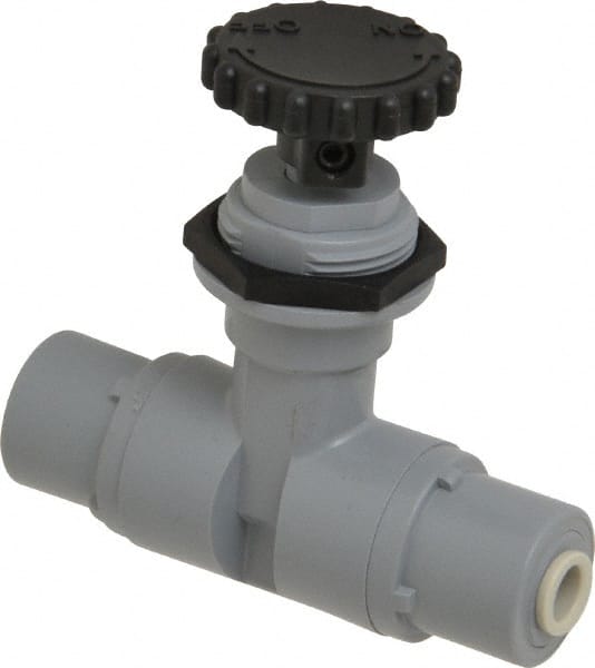 Needle Valve: Straight, 1/4