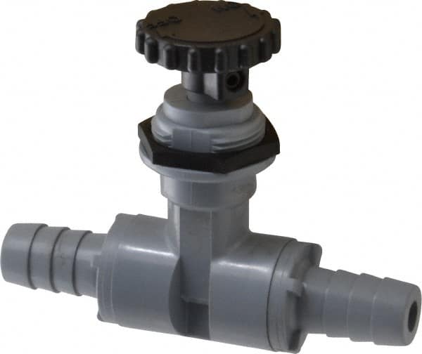 Needle Valve: Straight, 1/2