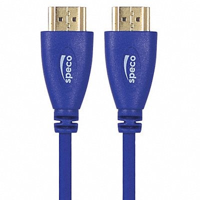 HDMI Cable 10 ft L Blue Dual SHLD MPN:HDVL10