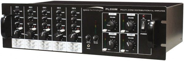 160 Watt, 56 Front Panel Control Public Address Amplifier MPN:PL200M