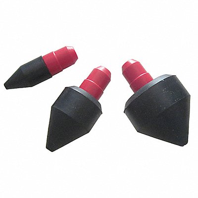 Air Gun Nozzle Set Rubber 1 3/4 2 1/4 L MPN:22YK70