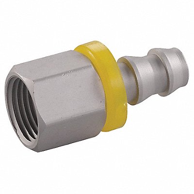 Hose Fitting 1/4 in ID 1/4-18 (F)NPT MPN:30E632