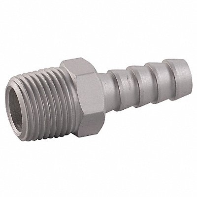 Barbed Hose Fitting Hose ID 1/4 NPT MPN:30E641