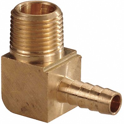 Barbed Hose Fitting Hose ID 1/4 NPT MPN:6AFG8