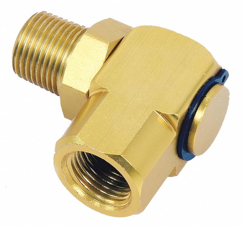 Swivel 90 Deg Steel 3/8 in FNPT Inlet MPN:GGS_57190