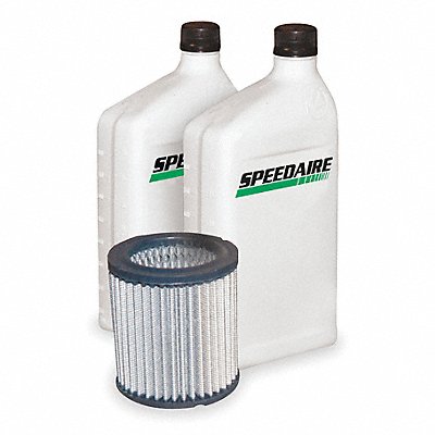 Air Compr Maint Kit 2 qt Oil Air Filter MPN:1WG52