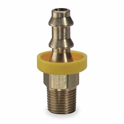 Push on Hose Fitting 1/4 x1/4 BarbxNPT MPN:5A252