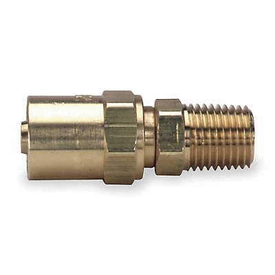 Hydraulic Hose Fitting Brass 1/4 (M)NPT 2X769