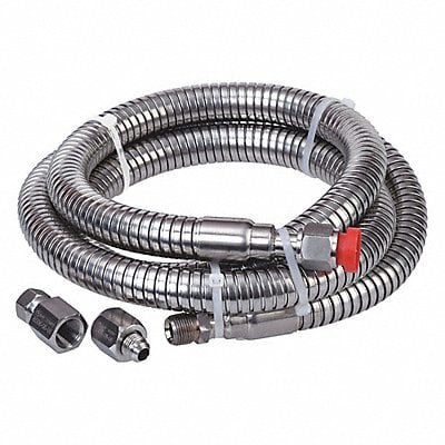 Cryogenic Transfer Hose SS Silver MPN:6907