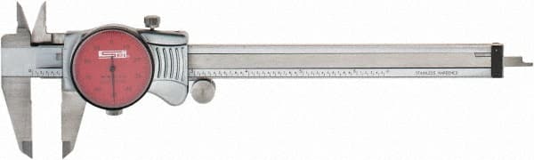 Dial Caliper: 6'' Range, 0.001'' Graduation, 0.1'' per Revolution MPN:CMS160725031